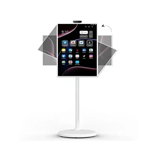 مانیتور تبلیغاتی 32 اینچ با پایه متحرک|تلویزیون و پروژکتور|کرمان, |دیوار