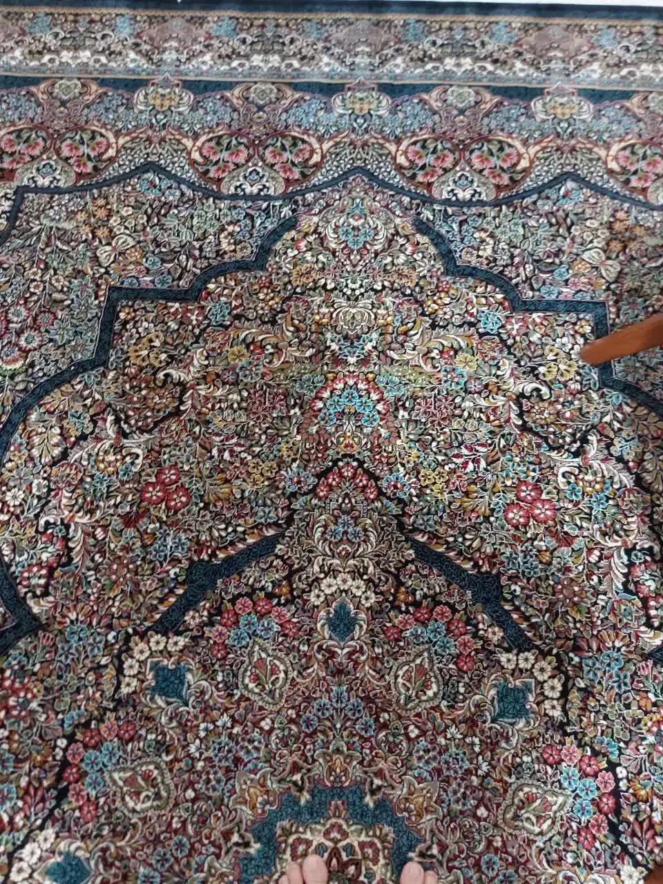 فرش سورمه ای نو|فرش|ساری, |دیوار