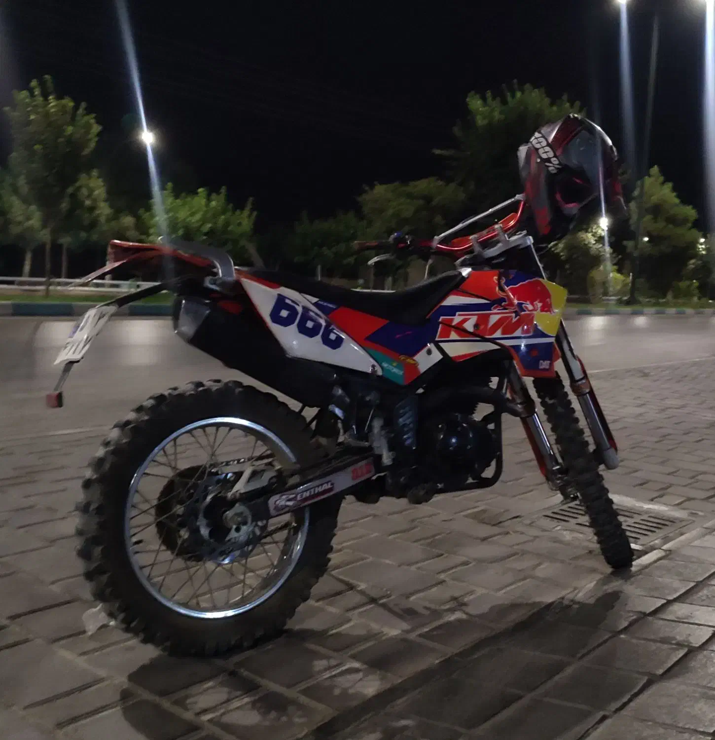 موتور فلات ۲۵۰ طرح ktm تریل|موتورسیکلت|همدان, |دیوار