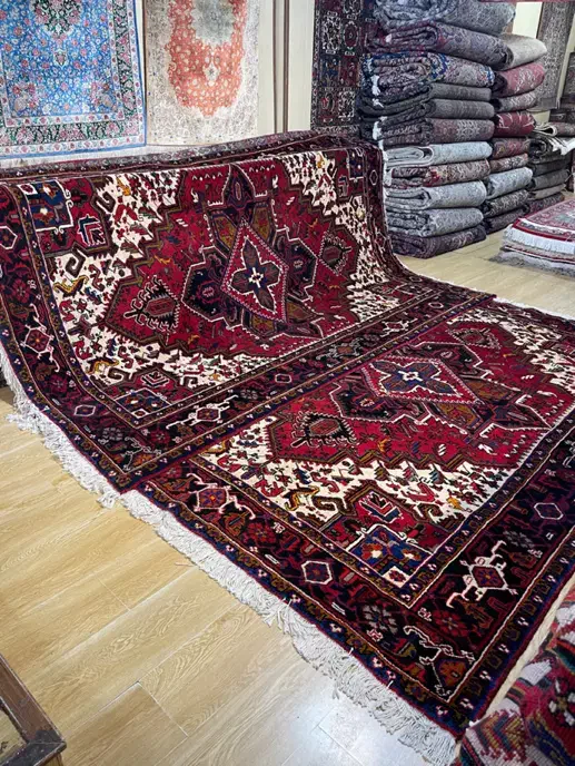 ۴ تخته فرش ۶ متری هریس کاملا مشابه یکدیگر|فرش|تهران, سلسبیل شمالی|دیوار