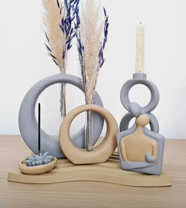 گلدان دکوری ترند|مجسمه، تندیس، ماکت|کاشان, گارزگاه|دیوار