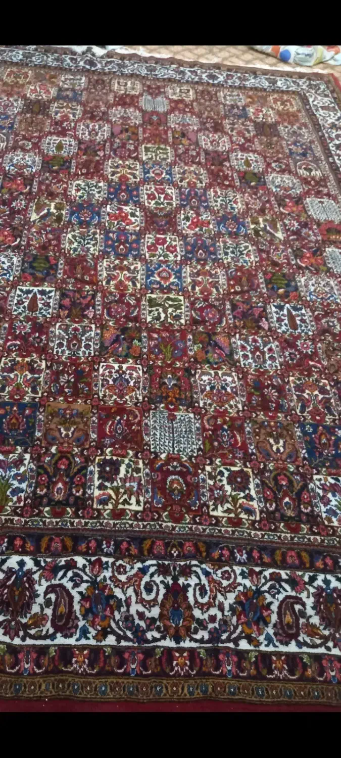 فرش دست بافت خشتی چالشتر|فرش|اصفهان, فرودگاه شهید بهشتی|دیوار