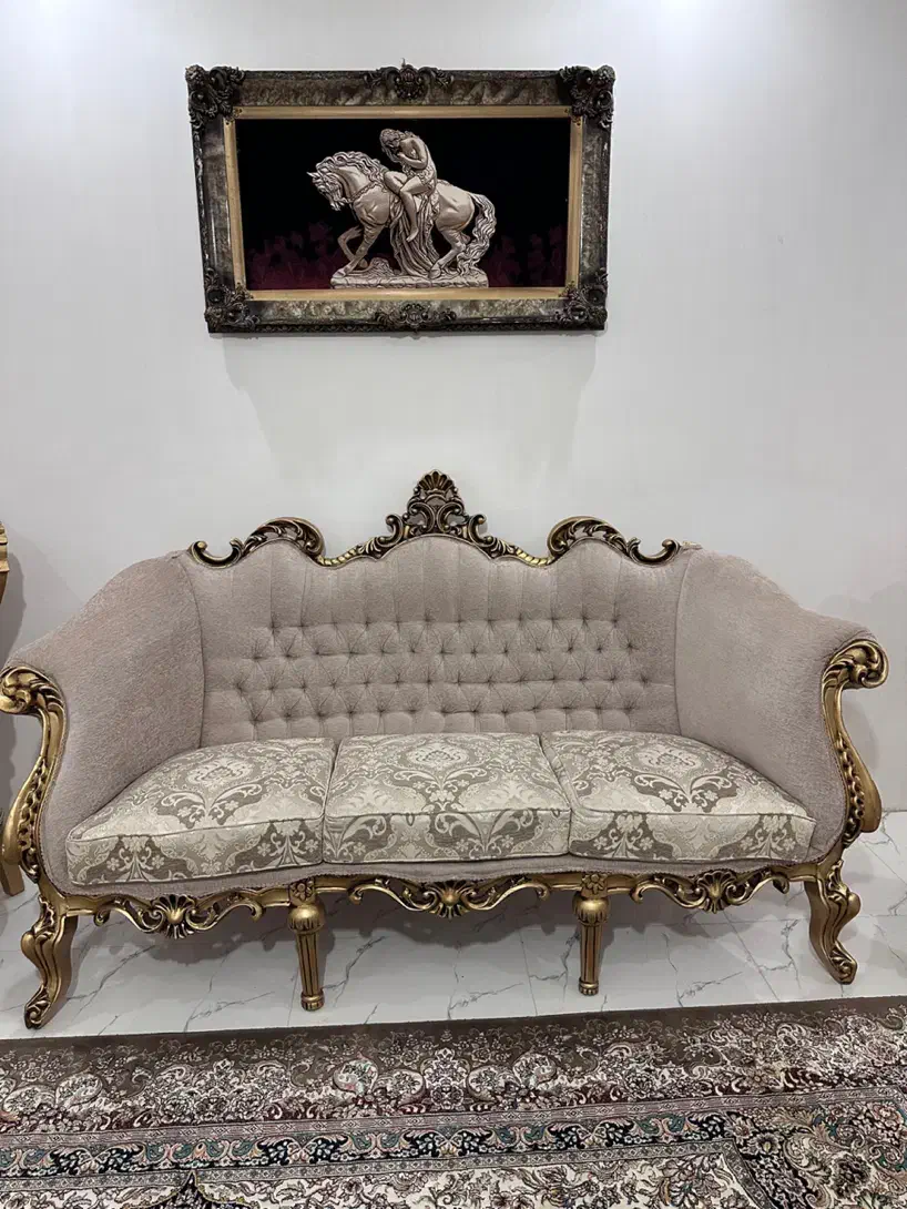 مبل سلطنتی کلاسیک|مبلمان خانگی و میز عسلی|گلستان (تهران), |دیوار