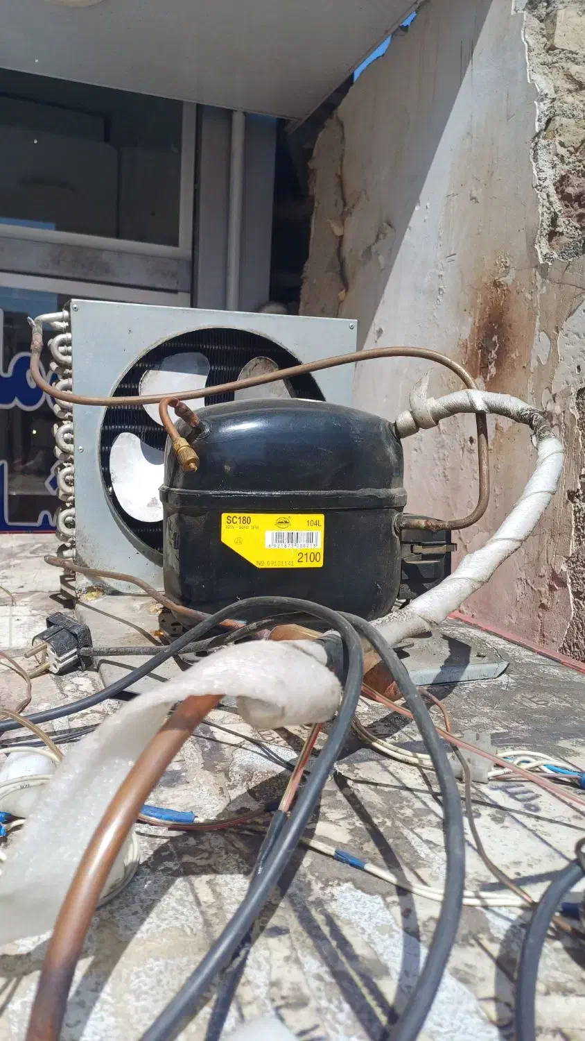 یخچال چهار درب سوپر مارکت|فروشگاه و مغازه|قزوین, |دیوار