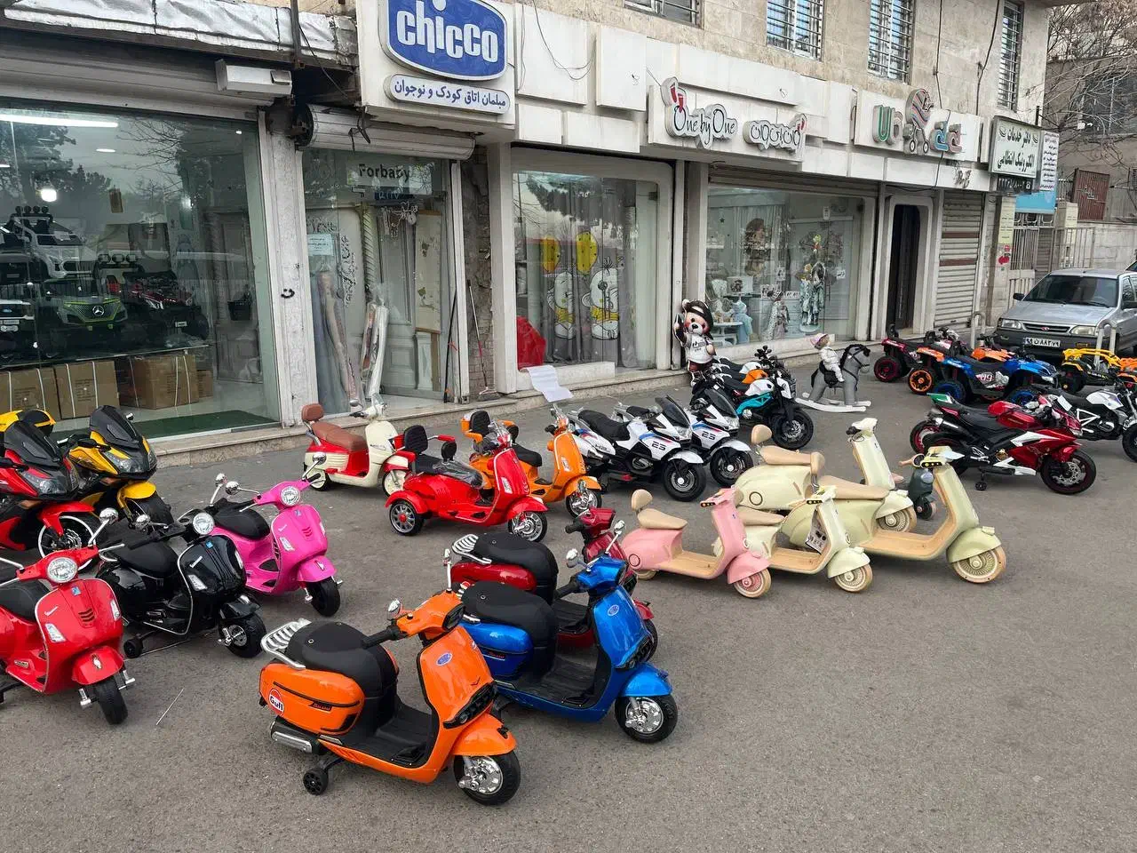 سن بچتو بگو یه موتور فول آپشن اقساطی براش بگیر|اسباب و اثاث بچه|قزوین, |دیوار