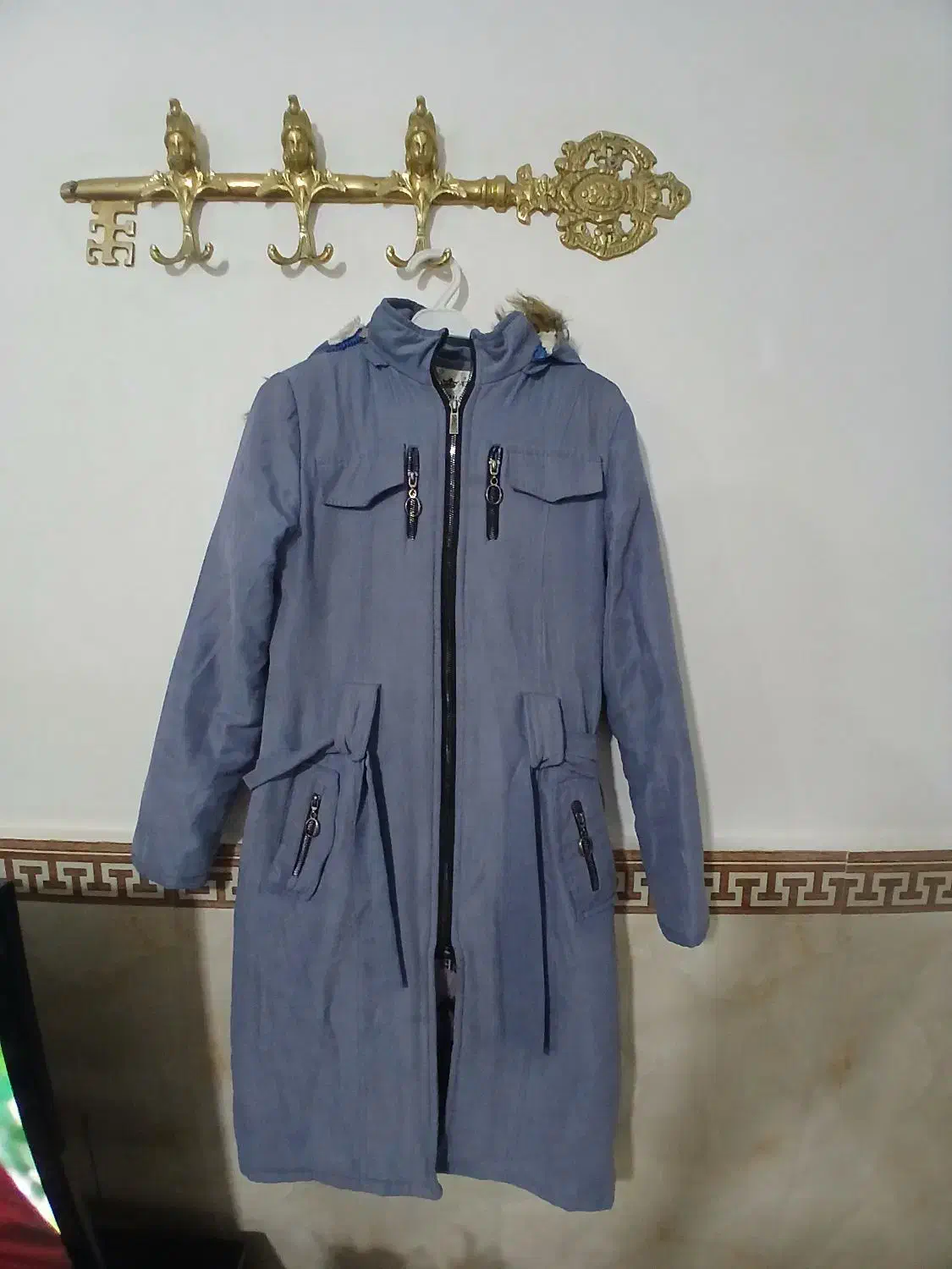 پالتو شیک و سالم در حد نو|لباس|هشترود, |دیوار