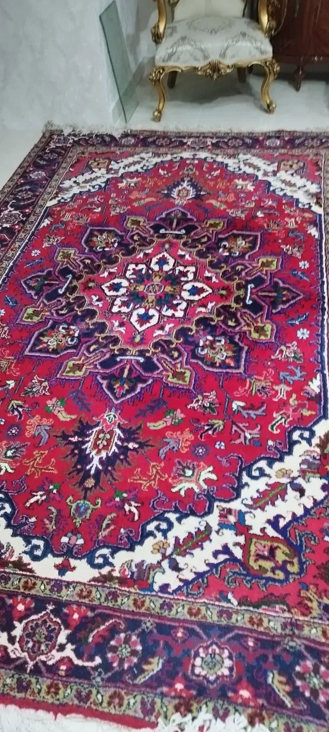 یک جفت فرش هریس دو در سه عبدالعظیم|فرش|بناب, |دیوار