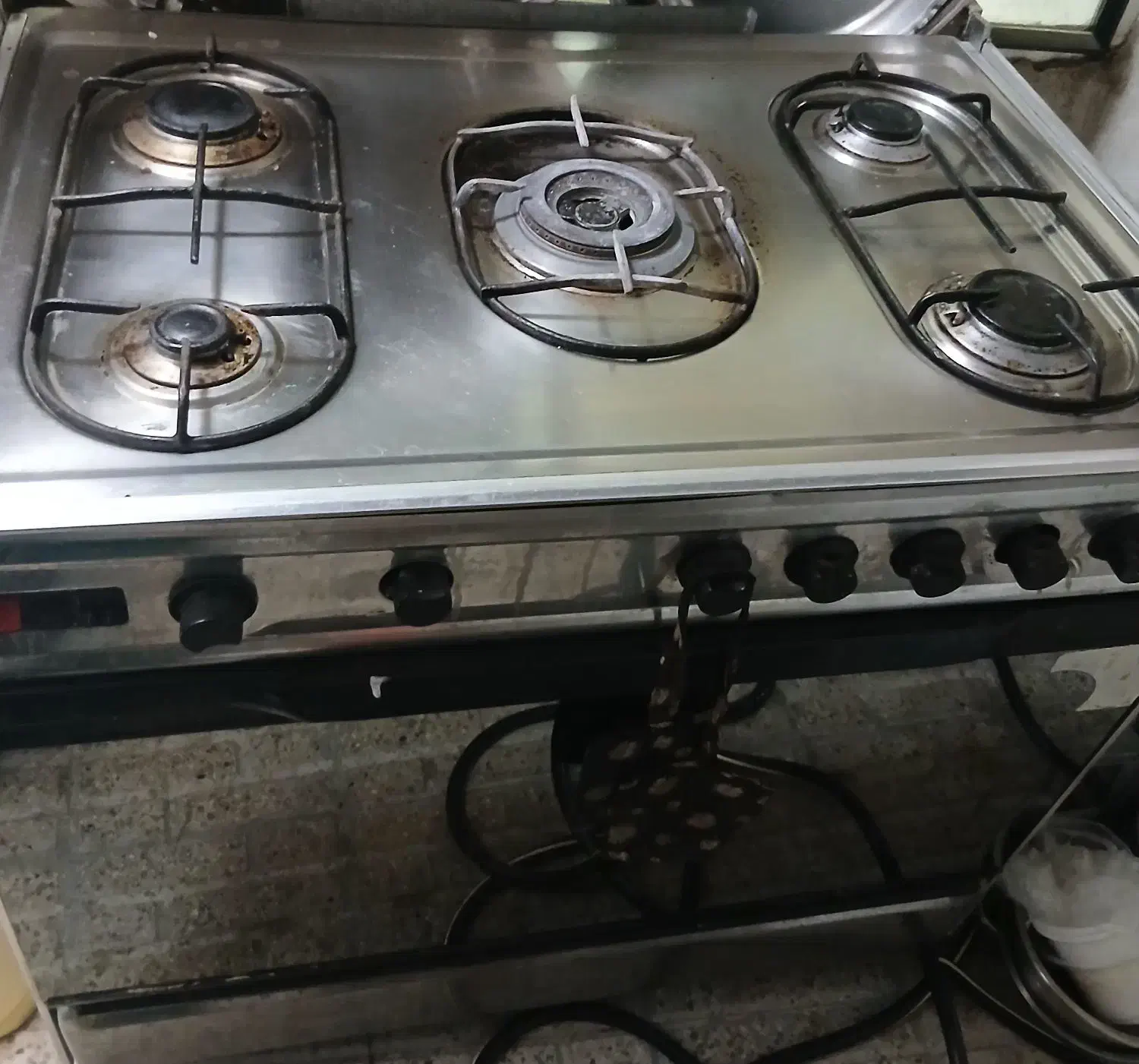 کابینت فلزی و گاز سینجر|آب‌چکان و نظم‌دهنده ظروف|ایلام, |دیوار