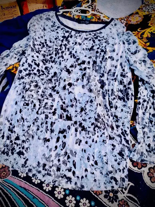 بلوز تیشرت لته ای زنانه ۵۵ هزار|لباس|چابهار, |دیوار