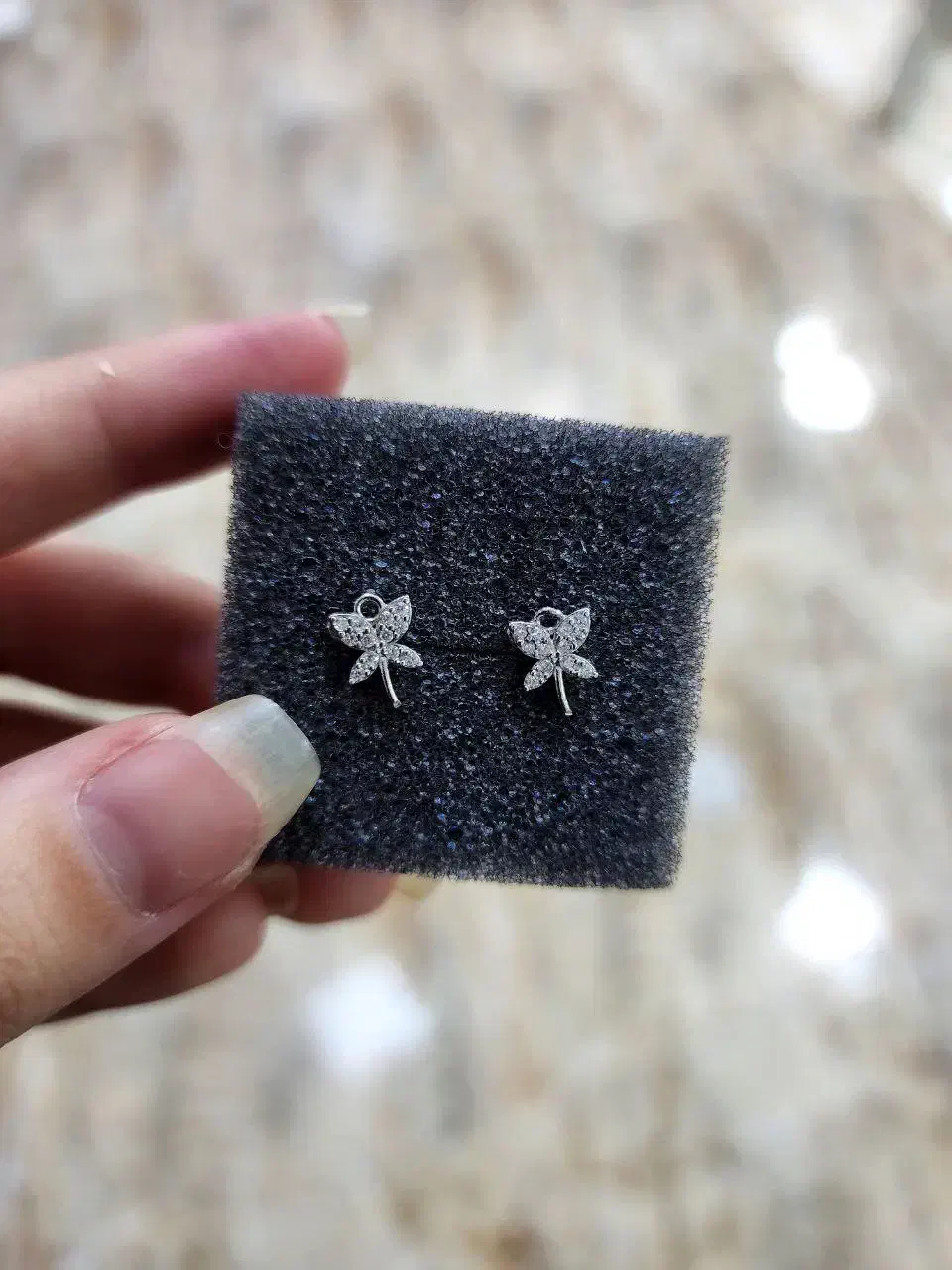 پیرسینگ قاصدک نقره اصل|بدلیجات|کرمانشاه, |دیوار