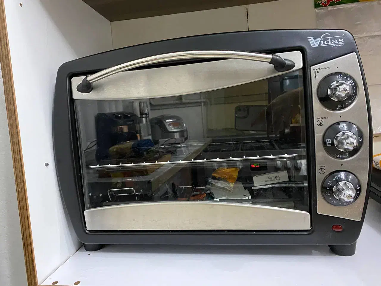 توستر vidas ظرفیت ۳۸ لیتر|اجاق گاز و لوازم برقی پختوپز|اندیشه, شهرک مریم|دیوار