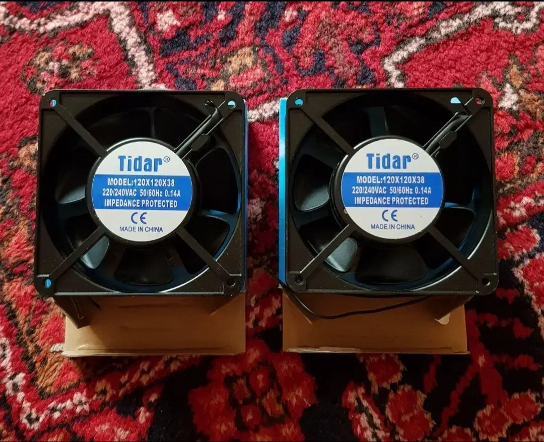 فن بیصدا قوی خنک کننده تهویه بر چسب گوشی اوراقی رم|پنکه و تصفیهکنندهٔ هوا|تبریز, |دیوار