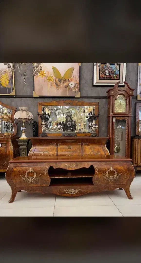 میز تلوزیون میز تی وی معرق چوبی ۱۲۰|میز تلویزیون|تهران, علم و صنعت|دیوار