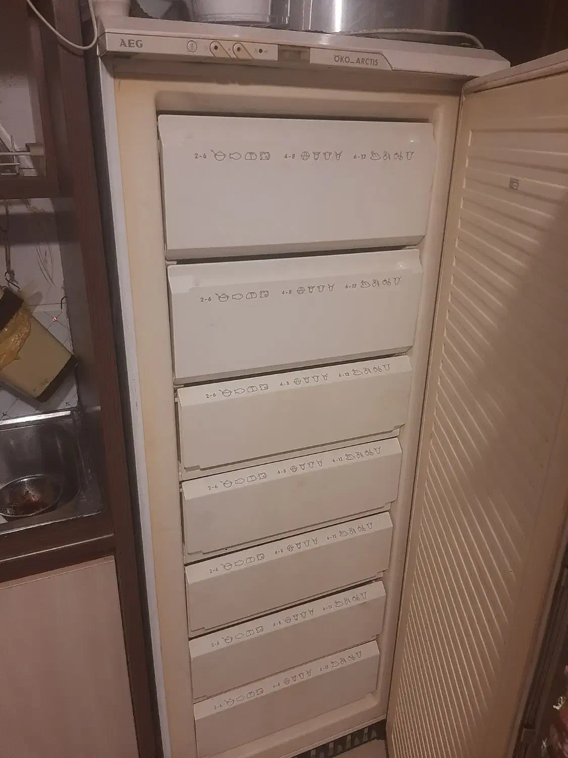 فریزر ۷کشو AEG|یخچال و فریزر|رشت, کوی مهر|دیوار