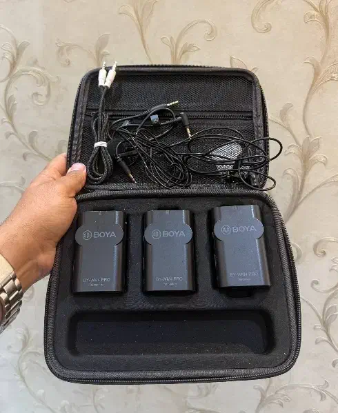 میکروفون دوکانال بویا|دوربین عکاسی و فیلمبرداری|مشهد, آزادشهر|دیوار