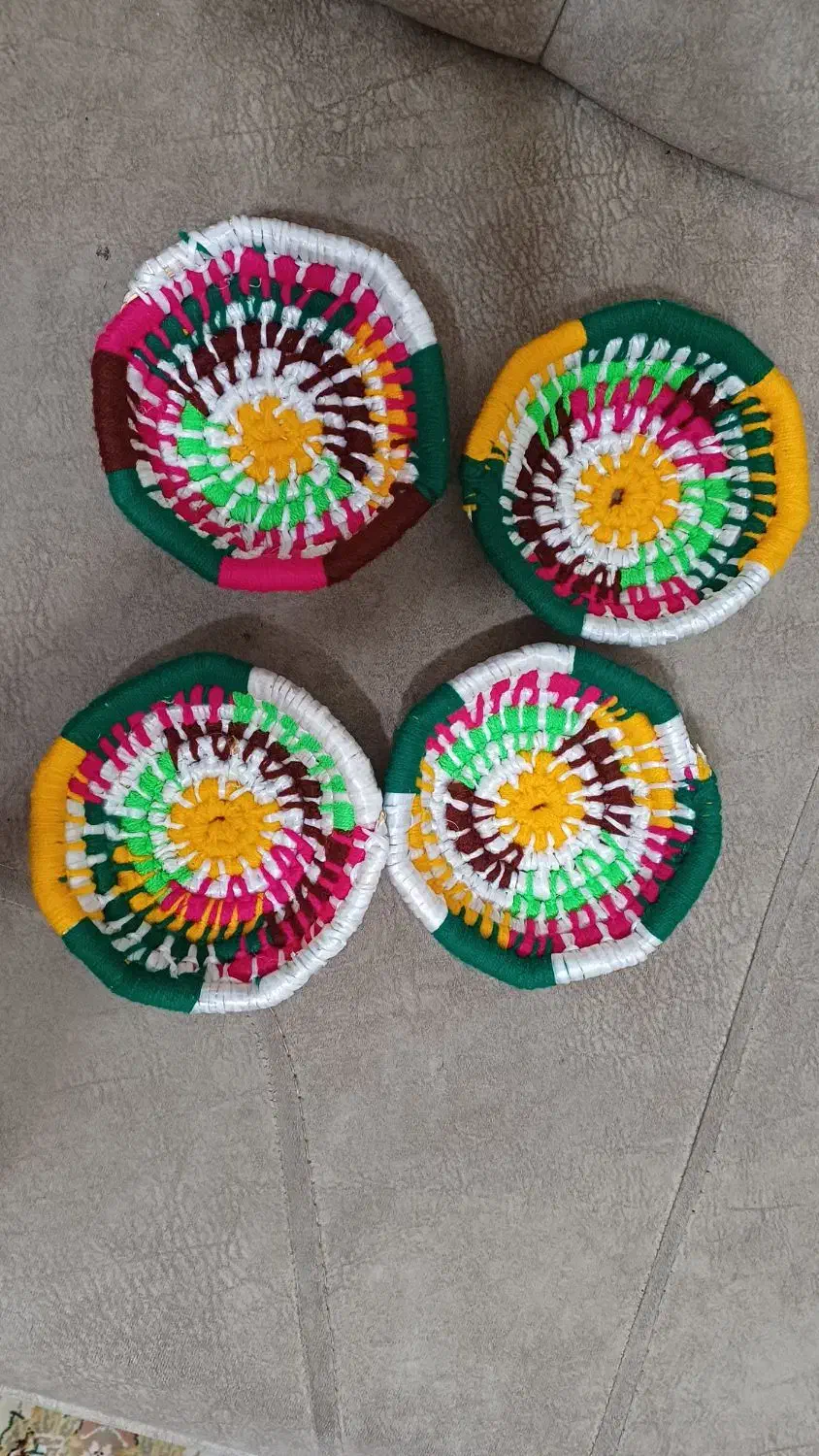 کاسه کپو ( کاسه حصیری) سبک بوهو|صنایع دستی و سایر لوازم تزئینی|شاهینشهر, شهرک سایت|دیوار