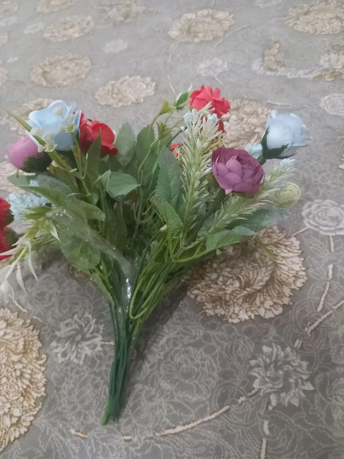 دسته گل کلدان|گل مصنوعی|قدس, شهرقدس|دیوار