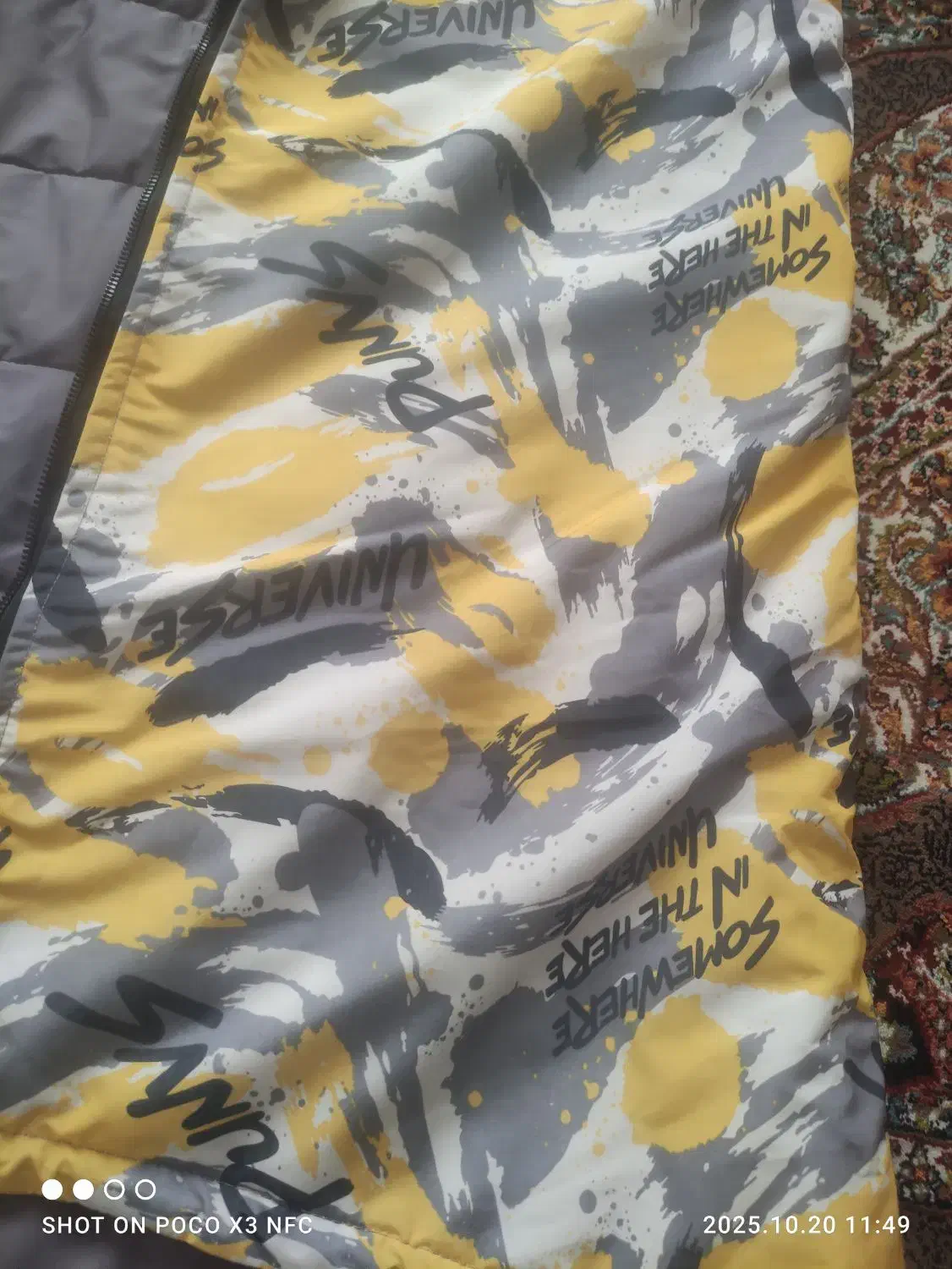 کاپشن بارانی تازه بدون استفاده از هردو طرف|لباس|کامیاران, |دیوار