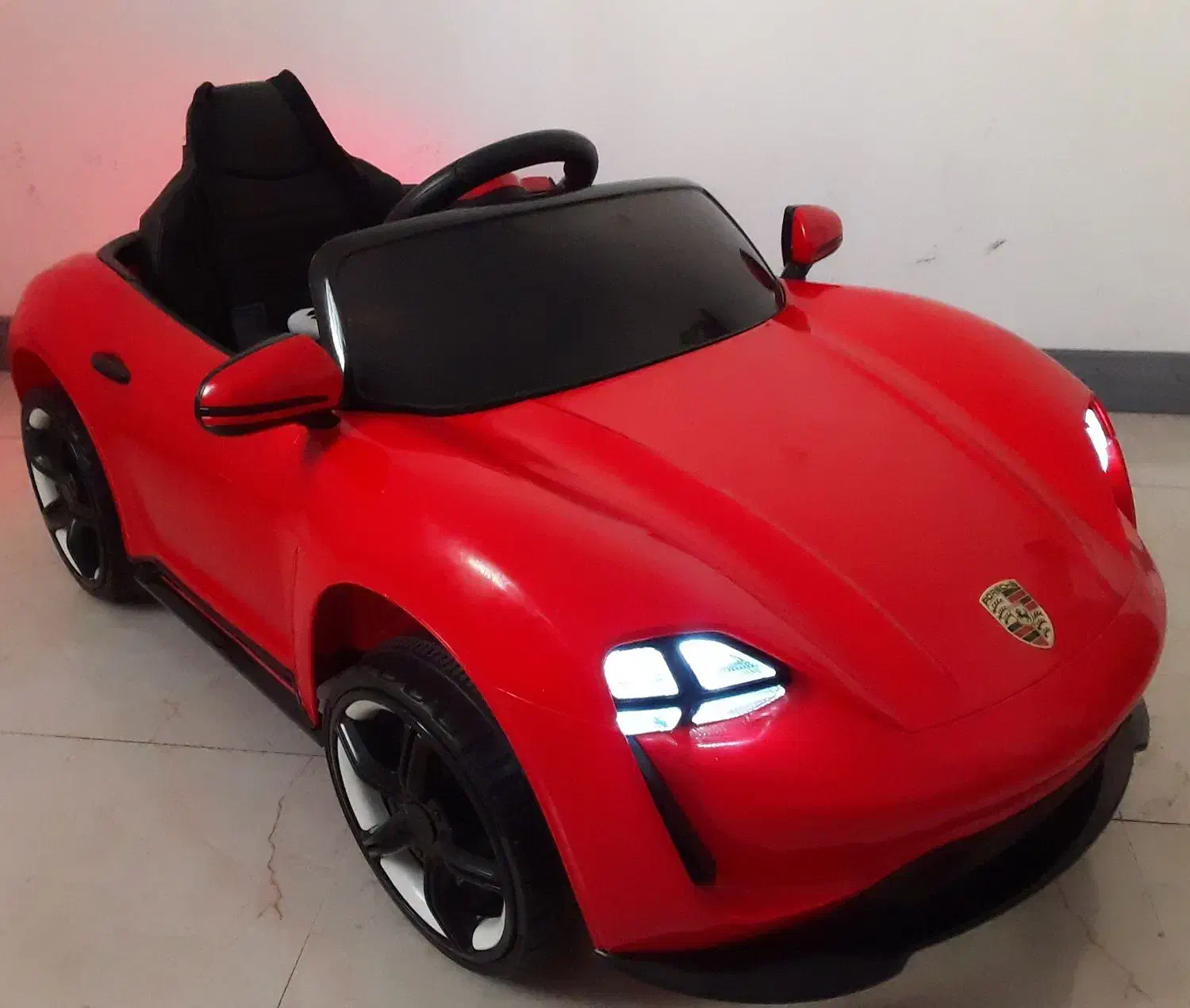 ماشین شارژی شاسی بلند مدل پورشه سه موتوره نونو|اسباب‌بازی بچه|ماهدشت, |دیوار