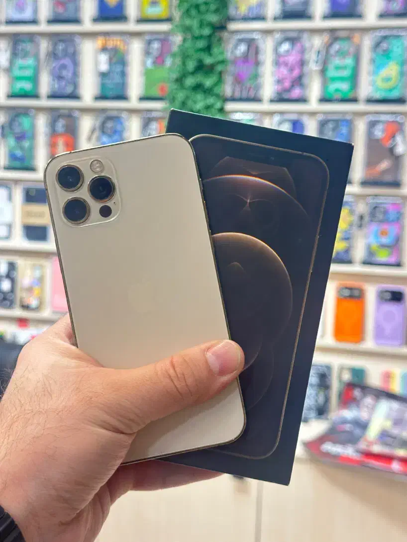 آیفون ۱۲ پرو ۲۵۶ گیگ پک اصلی|موبایل|تهران, باغ فیض|دیوار
