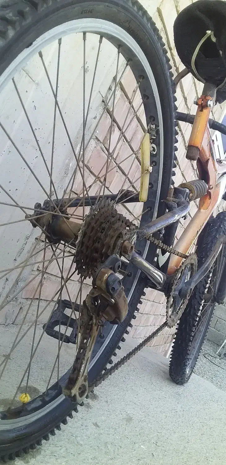 دوچرخه دنده ای|دوچرخه، اسکیت، اسکوتر|کهنوج, |دیوار