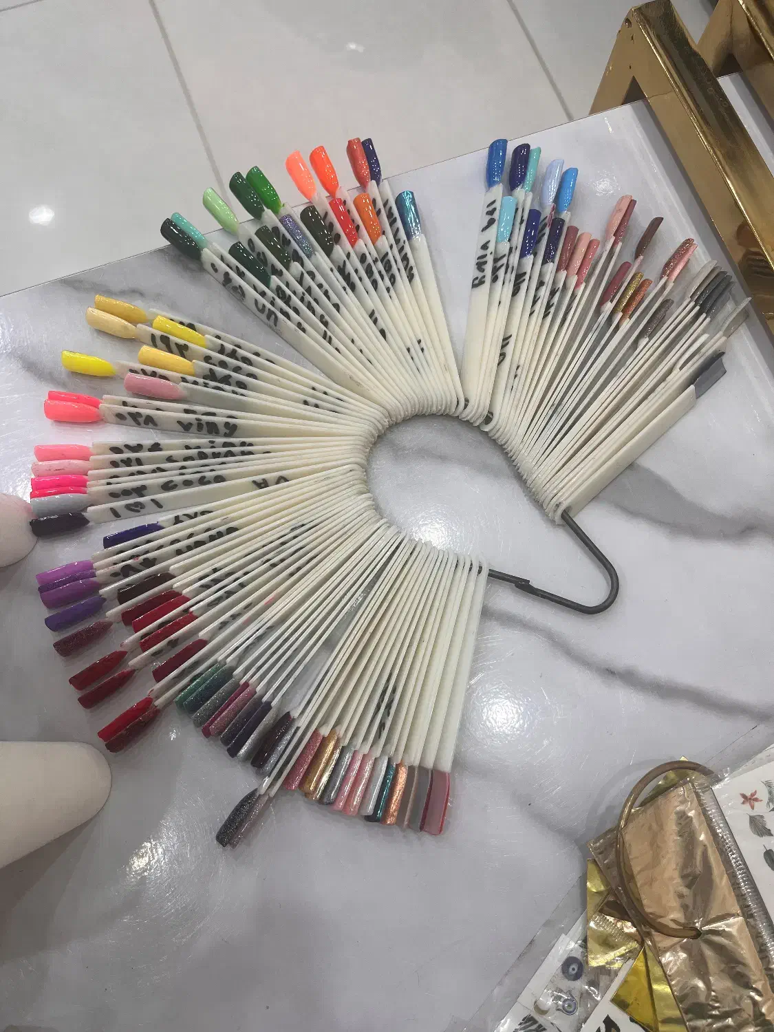 وسایل کاشت ناخن تمیز|آرایشگاه و سالنهای زیبایی|اهواز, آریاشهر|دیوار