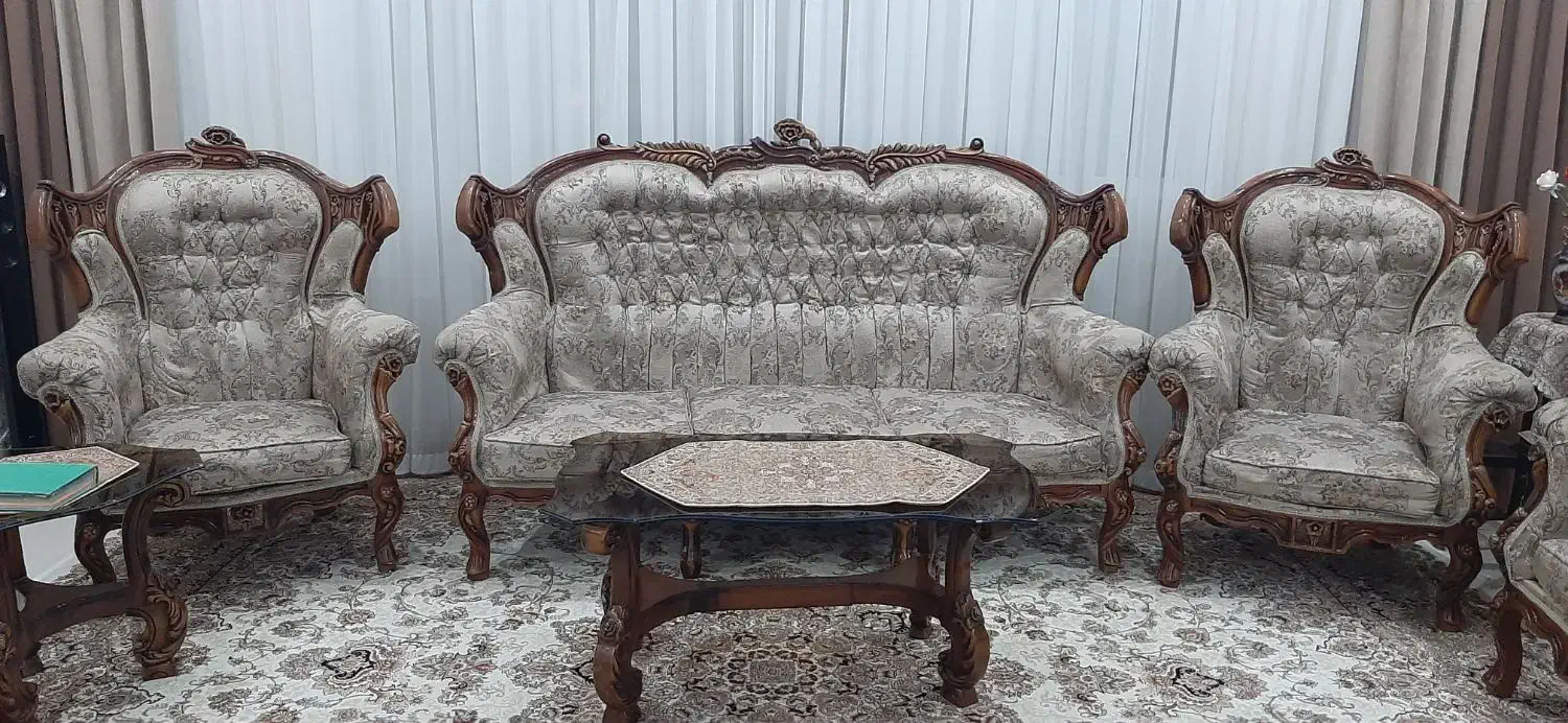 مبل سلطنتی|مبلمان خانگی و میز عسلی|بروجرد, |دیوار