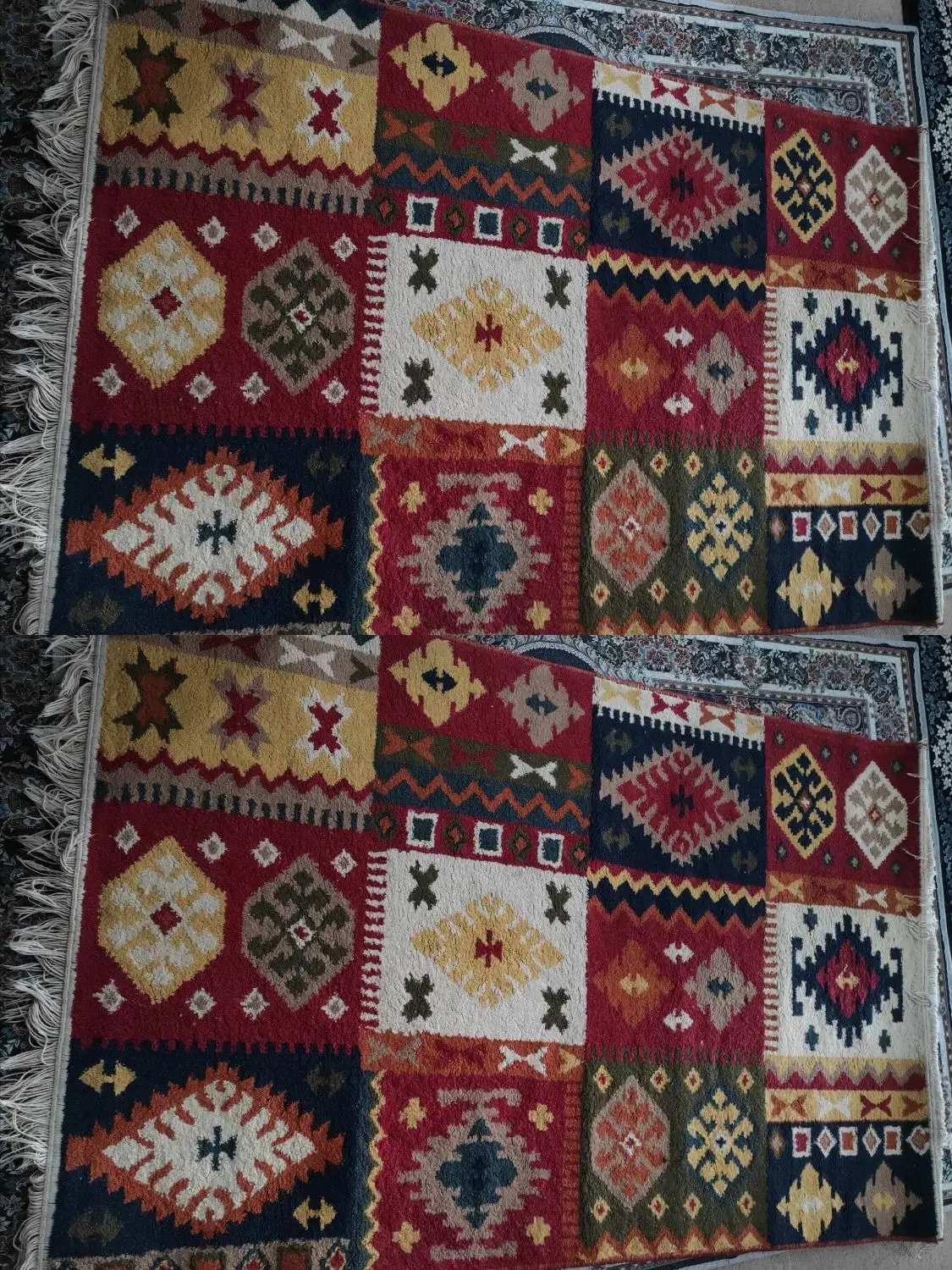 قالیچه طرح سنتی|فرش|شیراز, شهرک فرزانگان|دیوار