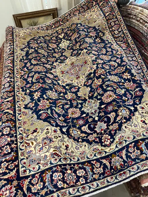 فرش دستبافت ۶ متری ریز بافت|فرش|تهران, یوسف‌آباد|دیوار