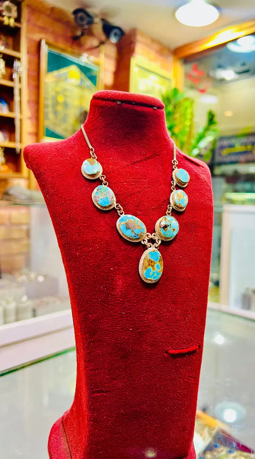 ۳ عدد گردن بند فیروزه نیشابوری|جواهرات|تهران, گیشا|دیوار