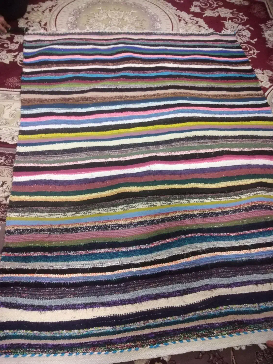 گلیم دست باف|گلیم، جاجیم، گبه|مسجد سلیمان, |دیوار