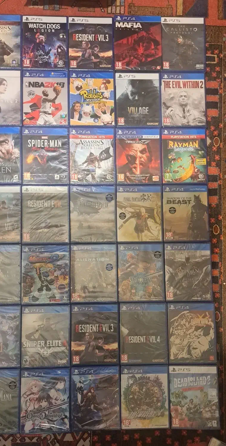 گیم های اکبند اصلی ps5 پلمپ اصلی|کنسول، بازی ویدئویی و آنلاین|تهران, اسکندری|دیوار