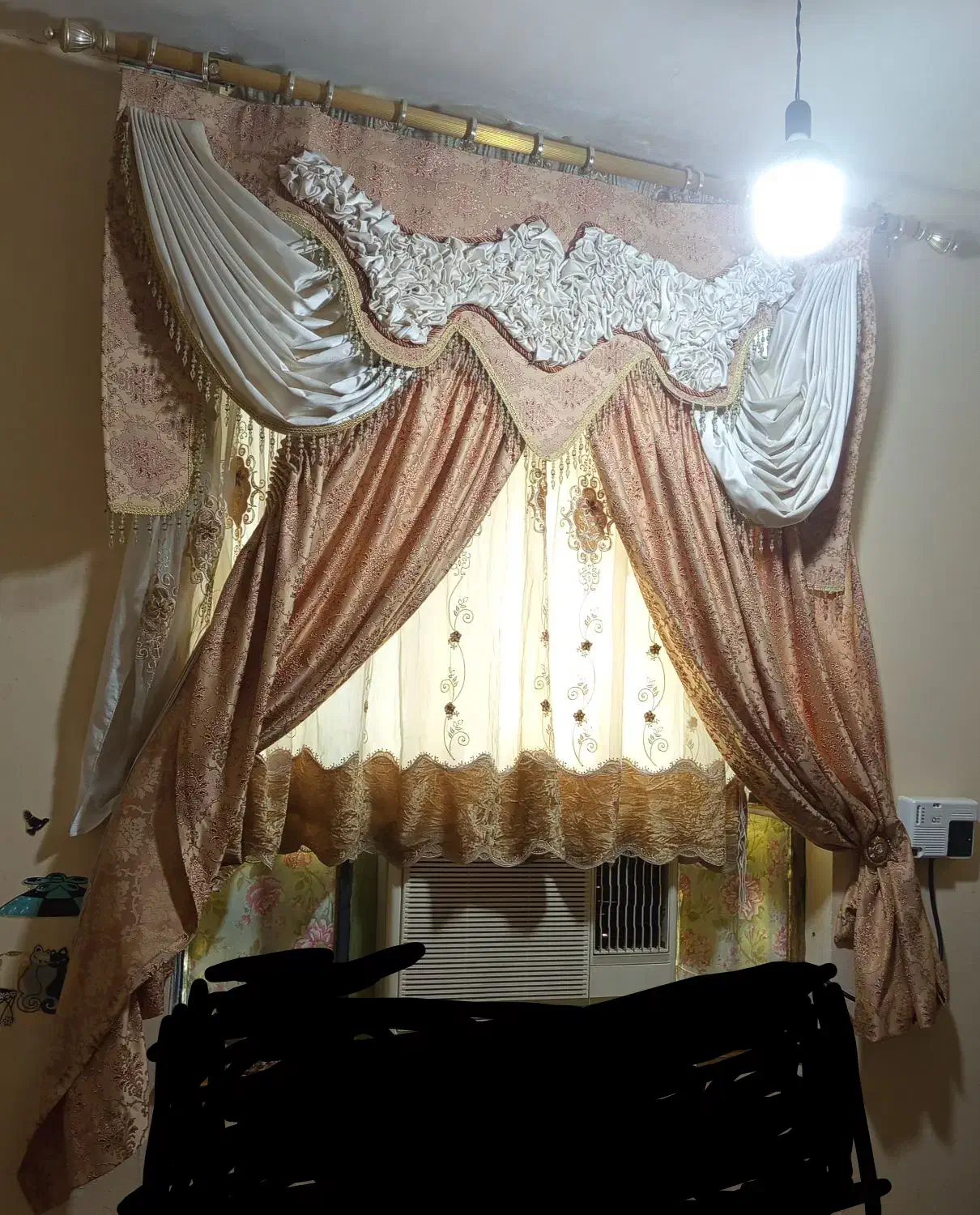 پرده کامل|پرده، رانر، رومیزی|خرمشهر, |دیوار