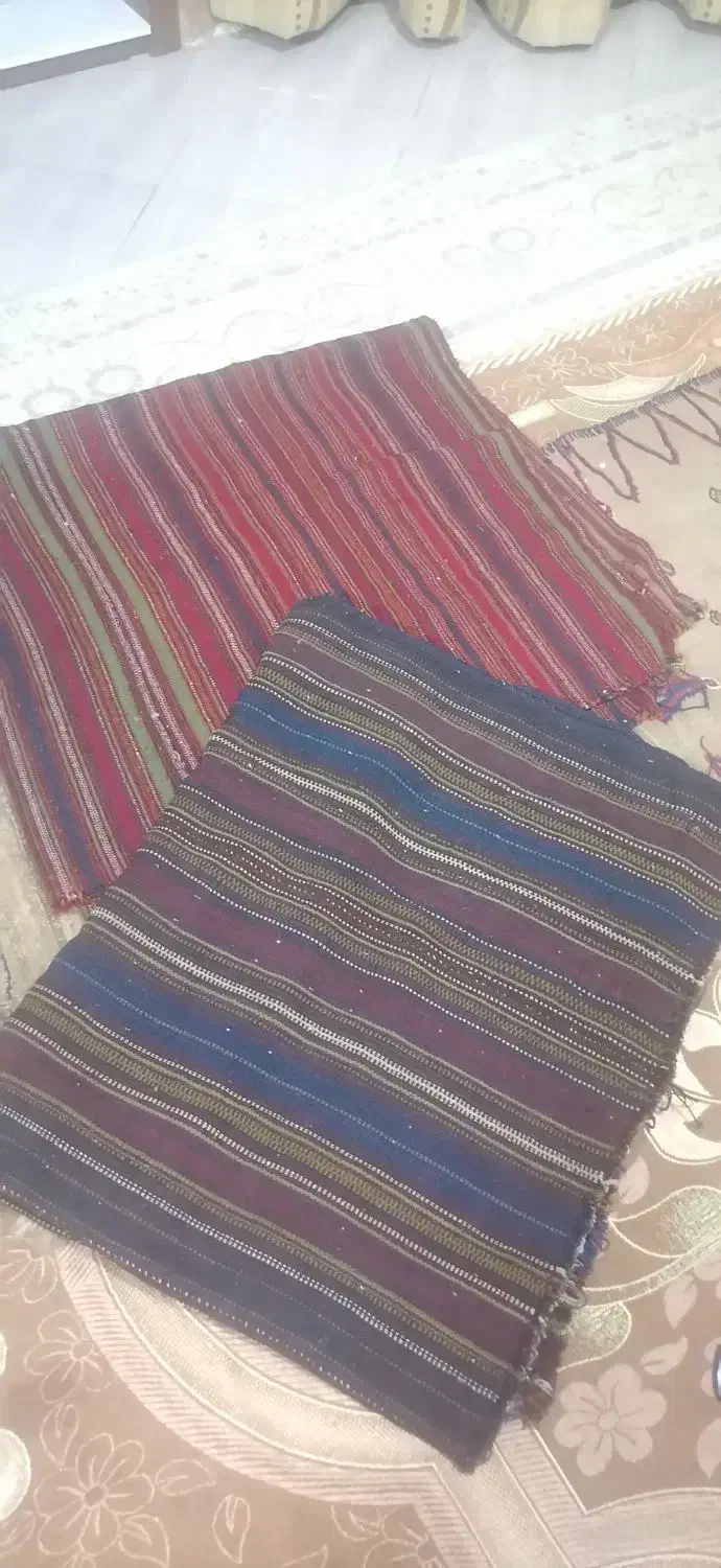 جاجیم و گلیم قدیمی|گلیم، جاجیم، گبه|مشهد, عسگریه|دیوار