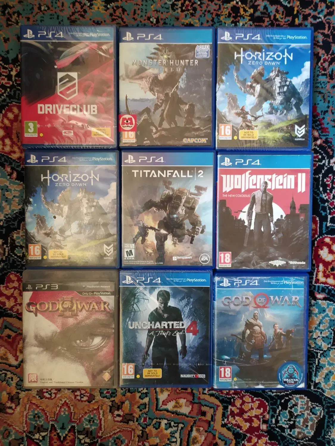 پک بازی پلی استیشن|کنسول، بازی ویدئویی و آنلاین|زنجان, |دیوار