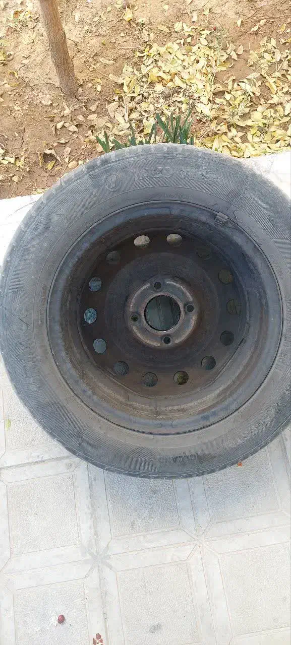 لاستیک پژو و دیسک صفحه تیبا|قطعات یدکی و لوازم جانبی|بیرجند, |دیوار