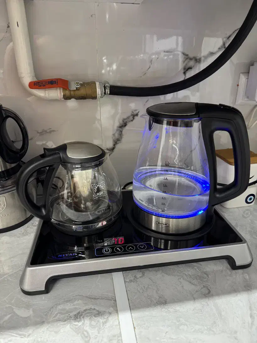 چای ساز کاملا نو|سماور، چای‌ساز، قهوه‌ساز|قزوین, |دیوار