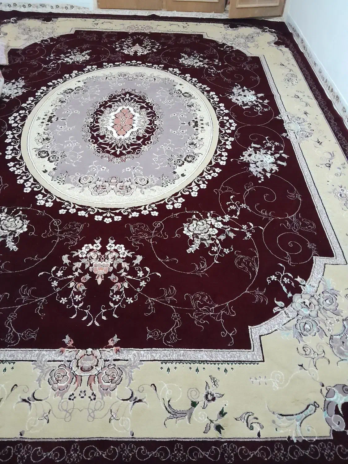 ۲عدد فرش ۱۲متری نگین مشهد|فرش|کرمانشاه, |دیوار