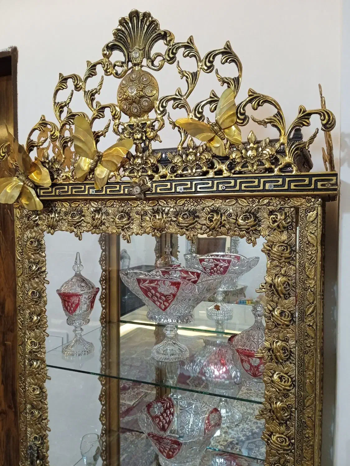 بوفه برنز سفارشی بسیار سنگین|بوفه، ویترین، کنسول|تبریز, |دیوار