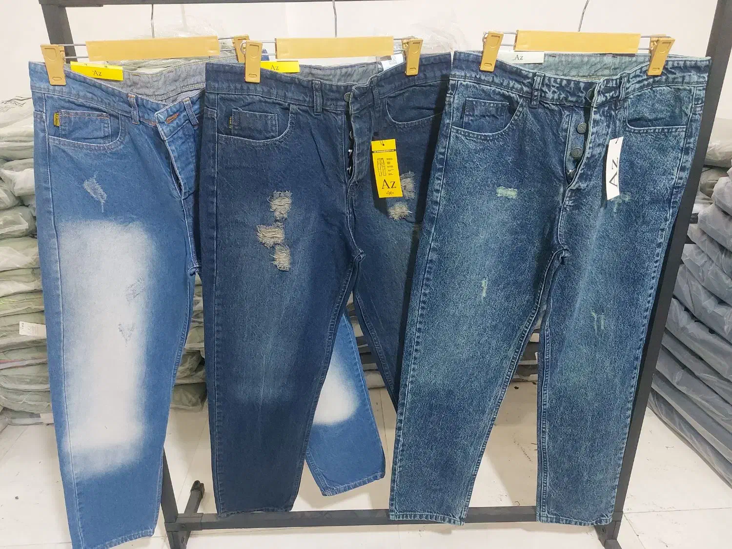 پخش عمده شلوار لی/کتان مردانه و زنانه|عمده‌فروشی|قرچک, مهدیه|دیوار