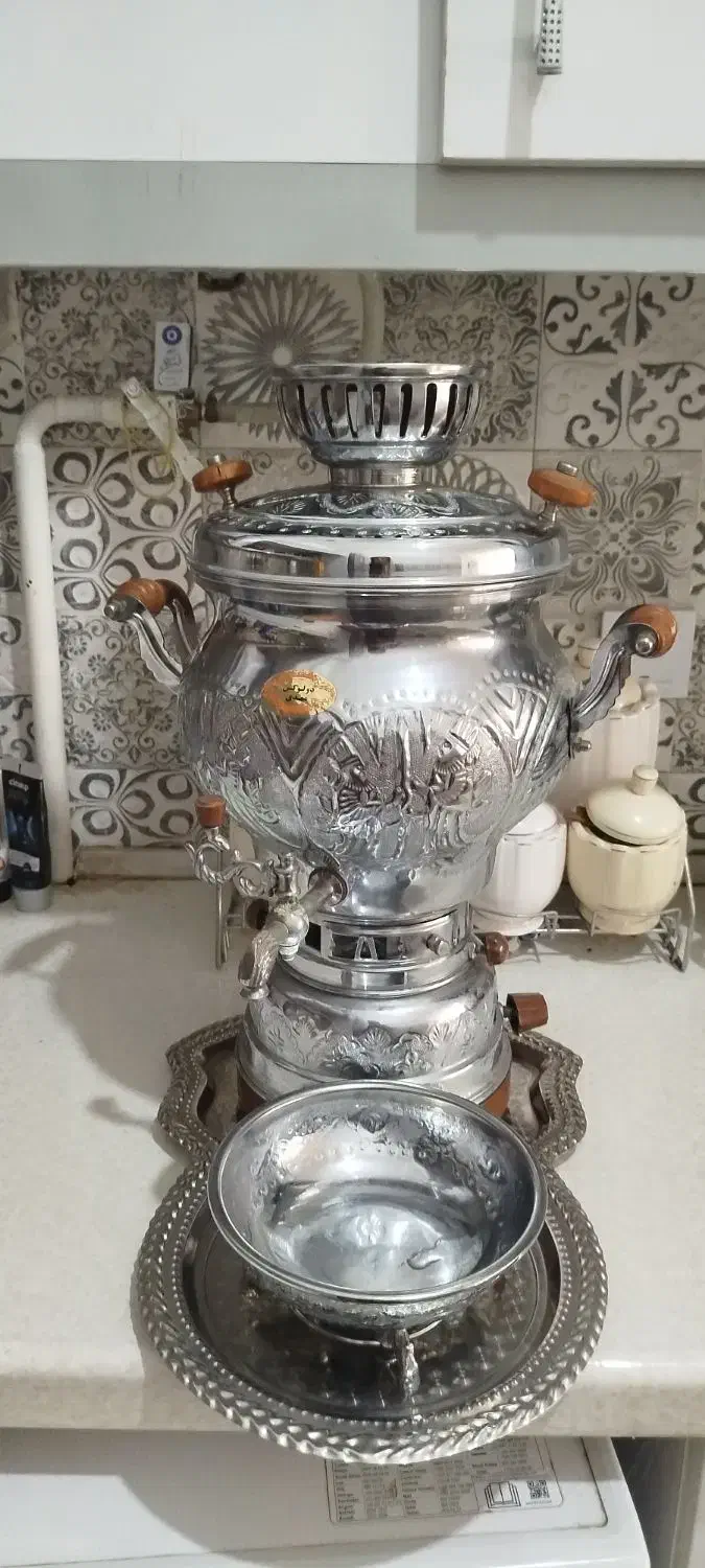 سماور گازی دولوکس مهدی|سماور، چای‌ساز، قهوه‌ساز|مشهد, سجادیه|دیوار