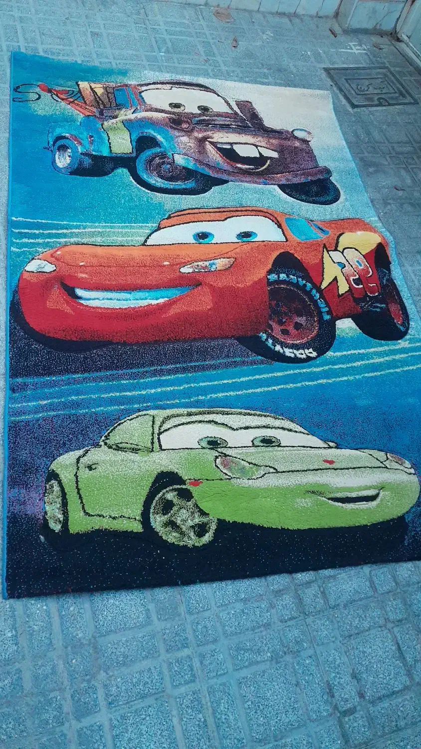 فرش ۶ متری فانتزی اتاق کودک در حد نو|فرش|کرج, کلاک نو|دیوار