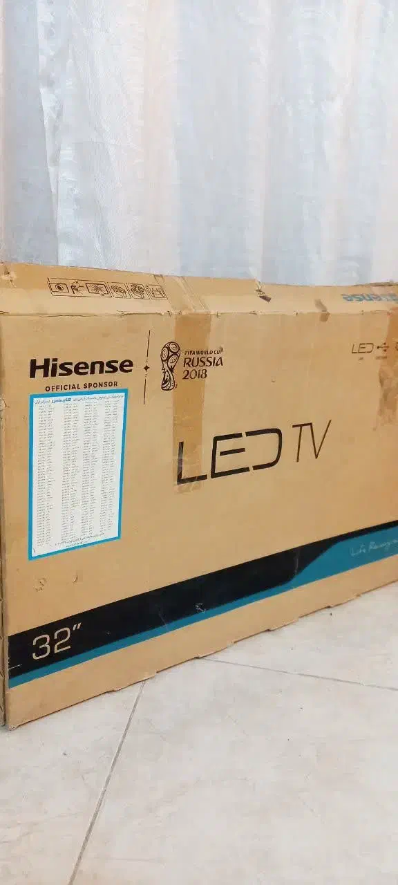 تلویزیون ال ای دی ۳۲ هایسنس|تلویزیون و پروژکتور|ری, شهادت|دیوار