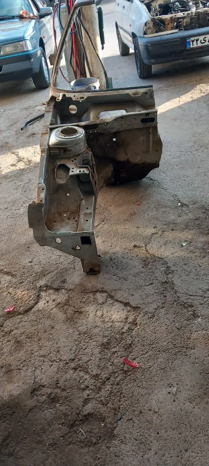 شاسی درب کف صندوق گلگیر کلاف پژو پراید|قطعات یدکی و لوازم جانبی|اردبیل, |دیوار