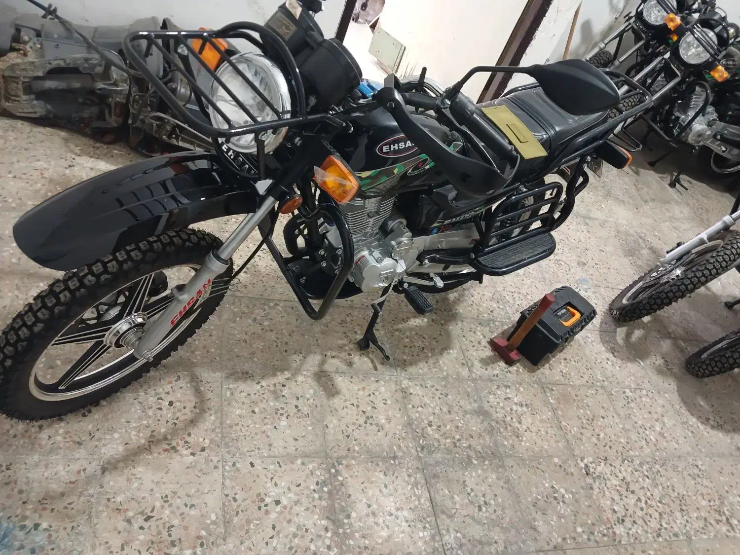 موتور شکاری احسان صفر کیلو متر|موتورسیکلت|زرآباد, |دیوار