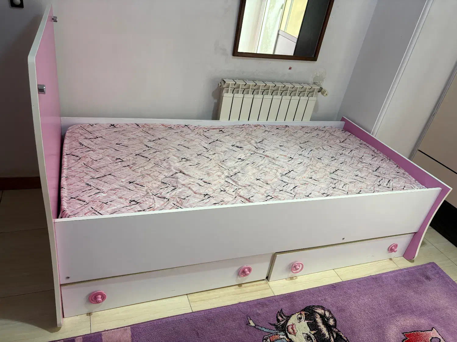 تخت وکمد کودک|تخت و سرویس خواب|رشت, دیلمان|دیوار