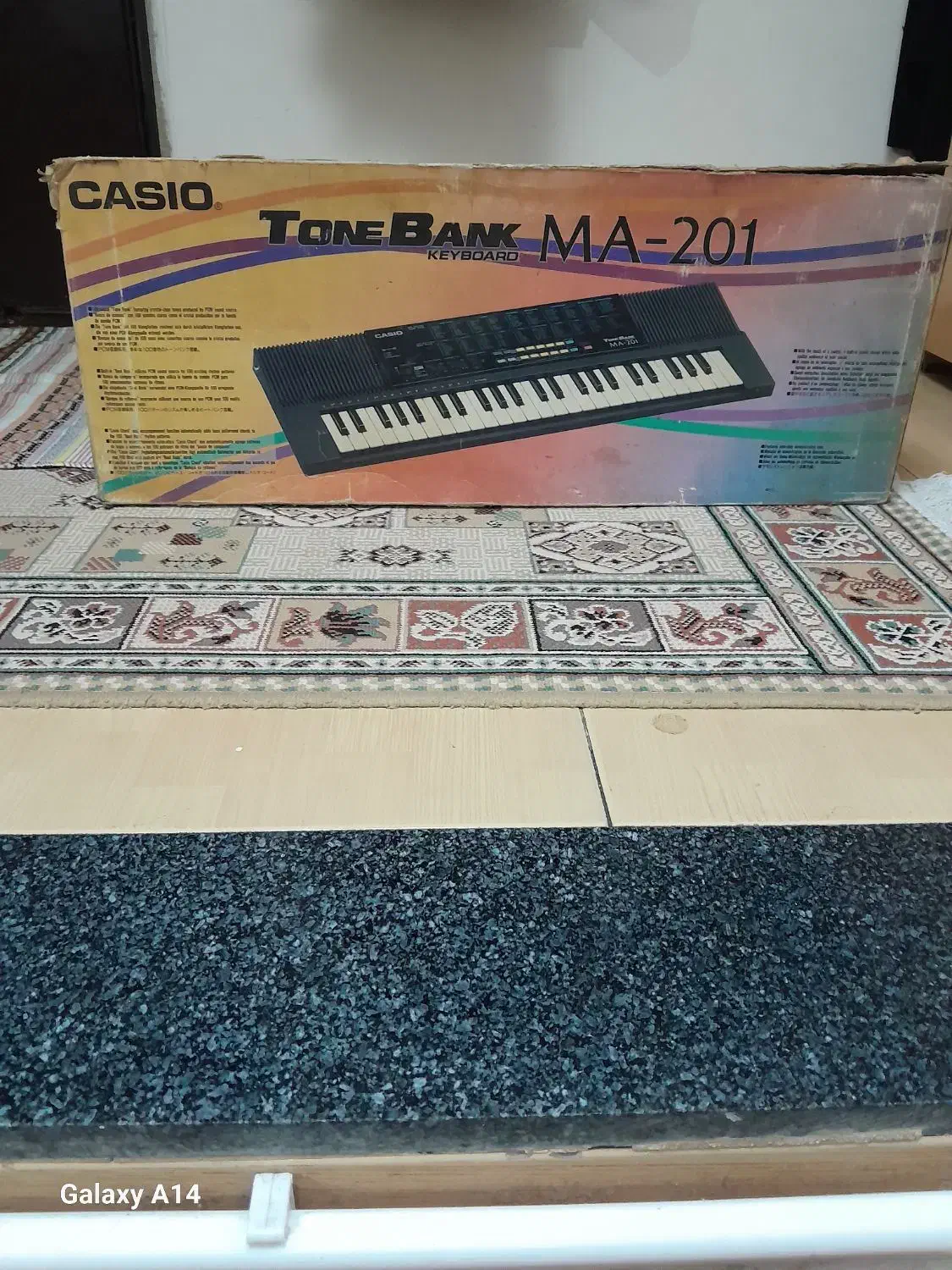 ارگ کاسیو MA201 درحدنوباترانس مربوطه|پیانو، کیبورد، آکاردئون|تبریز, |دیوار