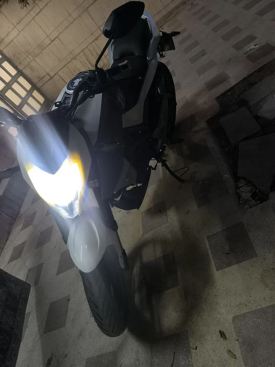 موتور سی اف ۱۵۰ سفید|موتورسیکلت|شیراز, احمدآباد|دیوار