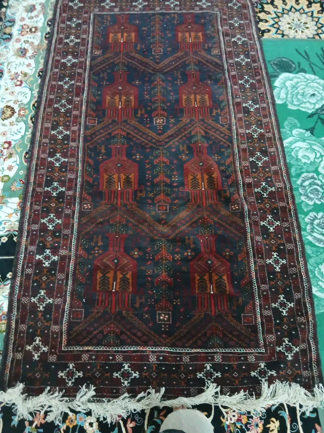 فرش دستباف|فرش|نورآباد, |دیوار