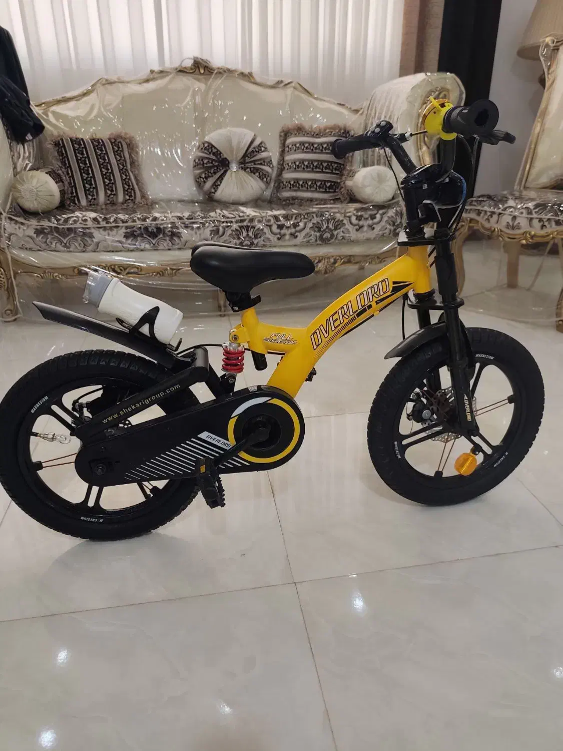 دوچرخه OVERLORD رینگ دار سه پر در حد نو|دوچرخه، اسکیت، اسکوتر|اسلامشهر, شهرک مهدیه|دیوار